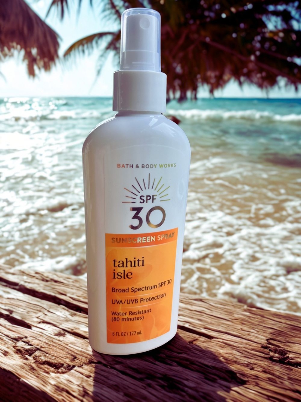Bath & Body Works Tahiti Island Dream SPF 30 Spray NEW